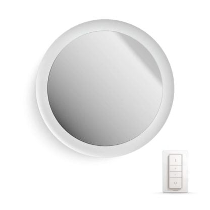 Lampa przyścienna LED ADORE HUE White AMBIANCE styl designerski metal biały 3435731P7