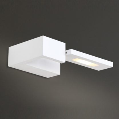 Lampa przyścienna LED RICO I Maxlight styl designerski aluminium biały W0123