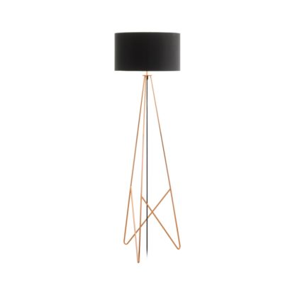 Lampa stojąca CAMPORALE Eglo styl nowoczesny metal tkanina