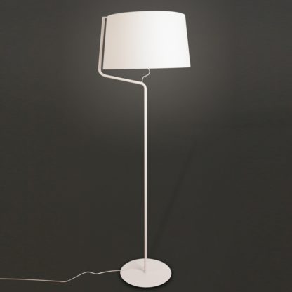 Lampa stojąca CHICAGO Maxlight styl nowoczesny metal tkanina
