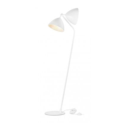 Lampa stojąca DAGMAR MARKSLOJD styl nowoczesny metal biały 107769