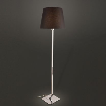 Lampa stojąca DENVER Maxlight styl nowoczesny metal tkanina