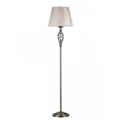 Lampa stojąca Maytoni Grace styl pałacowy RC247-FL-01-R organza