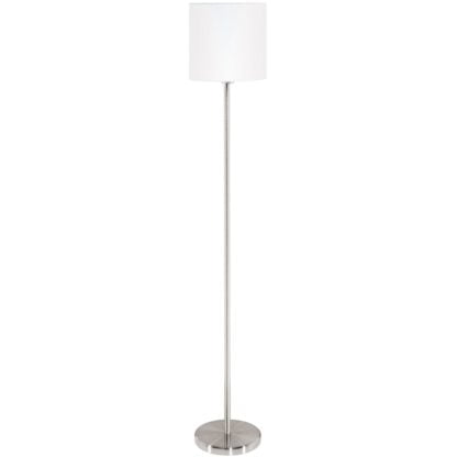 Lampa stojąca PASTERI Eglo stal tkanina