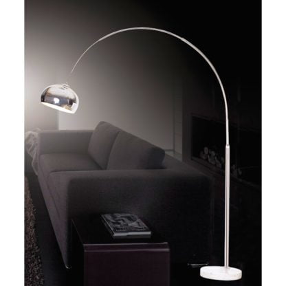 Lampa stojąca Piegano Italux styl nowoczesny metal szkło chrom ML030113-1C