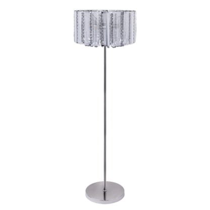 Lampa stojąca WALLA GLOBO styl glamour / kryształ metal kryształ k5 15091S