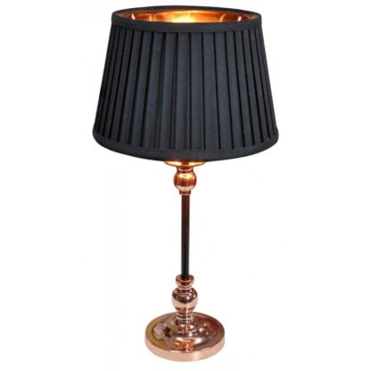 Lampa stołowa AMORE CANDELLUX 1X60W E27 czarny 41-38777