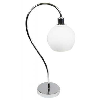 Lampa stołowa NELDA 1X60W E27 CHROM 41-72610