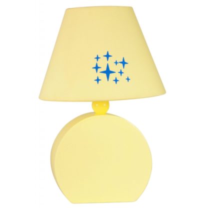 Lampa stołowa OFELIA CANDELLUX 1X40W E14 tworzywo sztuczne żółty 41-62492