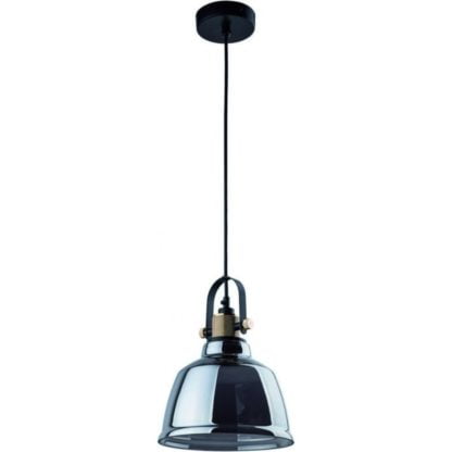 Lampa wisząca AMALFI NOWODVORSKI styl designerski szary szkło stal lakierowana 9152