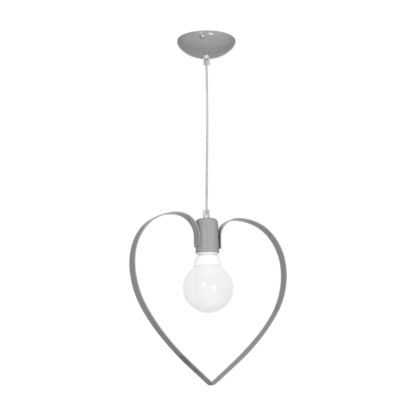 Lampa wisząca AMORE MILAGRO metal szary MLP9822