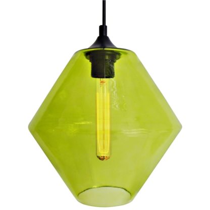 Lampa wisząca BREMEN CANDELLUX 1X60W E27 zielony 31-36353