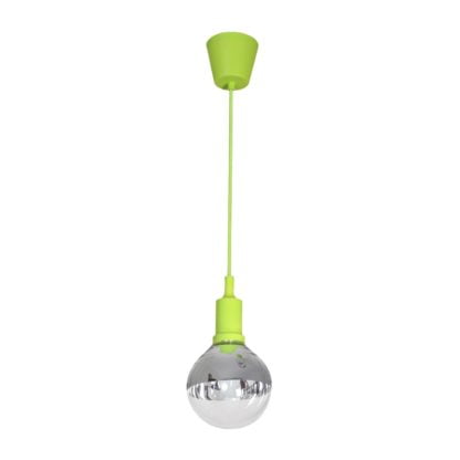 Lampa wisząca BUBBLE MILAGRO szkło metal zielony ML458