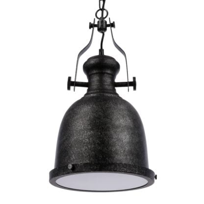 Lampa wisząca Beltramo Italux styl industrialny retro vintage metal czarny MDM-2651/1 BK+SL