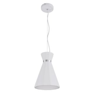 Lampa wisząca CHRISTINE GLOBO styl klasyczny metal gips 55010H1