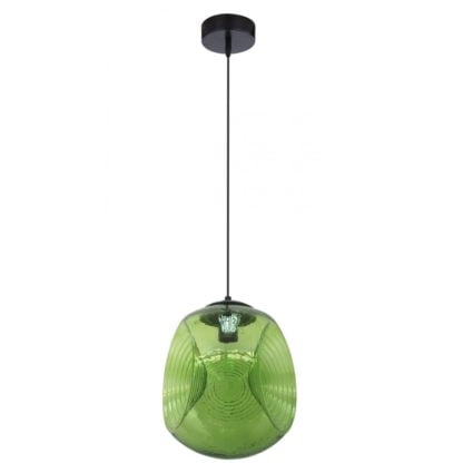 Lampa wisząca CLUB CANDELLUX 1X60W E27 zielony 31-51226