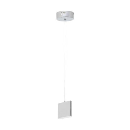 Lampa wisząca CUADRA MILAGRO metal akryl chrom ML441