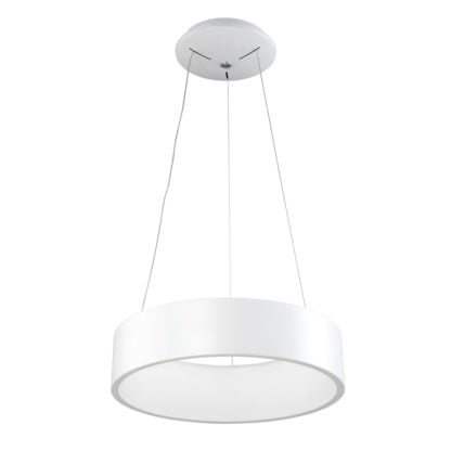Lampa wisząca Chiara ITALUX styl nowoczesny aluminium akryl biały 3945-832RP-WH-3