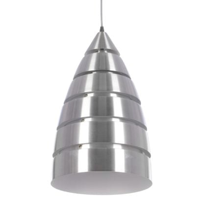 Lampa wisząca Clio Italux styl nowoczesny szkło metal srebrny satynowy MDE 135/1 CLI