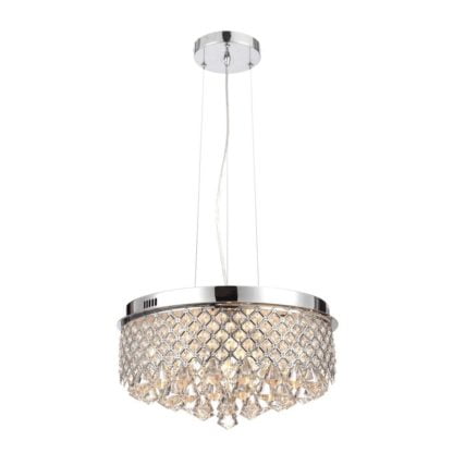 Lampa wisząca DECO LIGHT AMAPOLA 7P styl glamour / kryształ metal