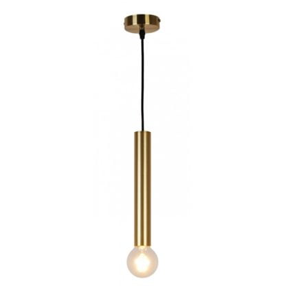 Lampa wisząca Dallas 1 M LEDEA styl nowoczesny metal złoty 50101036