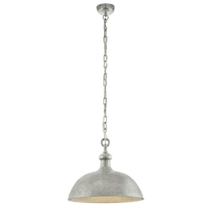 Lampa wisząca EASINGTON EGLO styl industrialny stal nikiel 49181