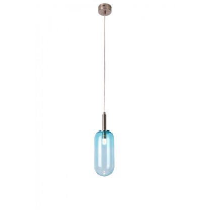 Lampa wisząca Fiuggi LEDEA styl designerski szkło niebieski 50133213