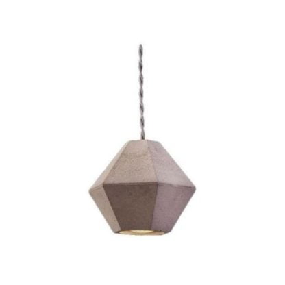 Lampa wisząca GEOMETRIC DIAMENT Nowodvorski styl nowoczesny beton szary 9697