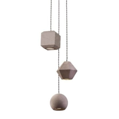 Lampa wisząca GEOMETRIC III Nowodvorski styl nowoczesny beton szary 9695