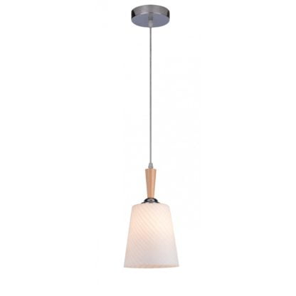 Lampa wisząca GOYA CANDELLUX 1X60W E27 biały 31-43566