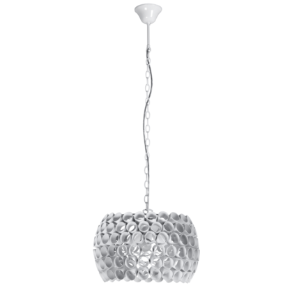 Lampa wisząca HERA ELEM styl nowoczesny biały metal 5154/3 WP