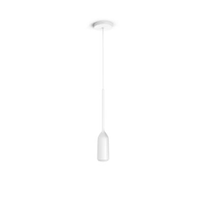 Lampa wisząca HUE DEVOTE PHILIPS styl nowoczesny biały metal szkło 43007/31/P7 + pilot