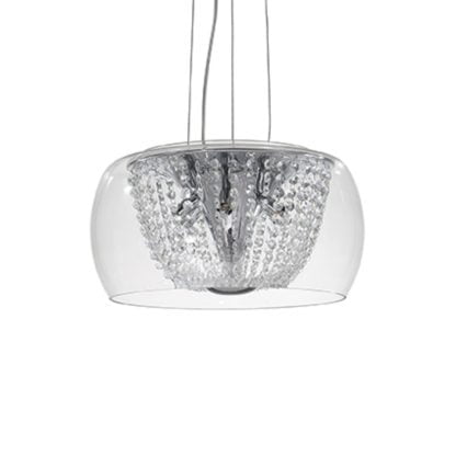 Lampa wisząca IDEALLUX AUDI-61 styl glamour metal