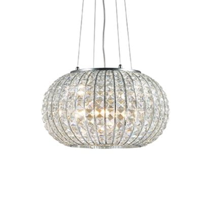 Lampa wisząca IDEALLUX CALYPSO styl glamour metal