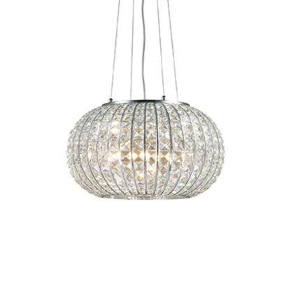 Lampa wisząca IDEALLUX CALYPSO styl glamour metal