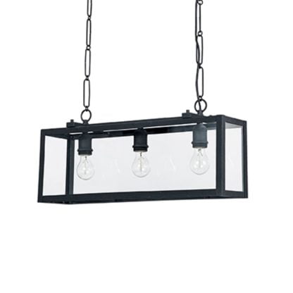 Lampa wisząca IDEALLUX IGOR SP3 NERO styl nowoczesny metal