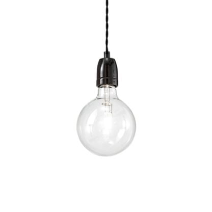 Lampa wisząca IDEALLUX KLAUS SP1 NERO styl nowoczesny ceramika