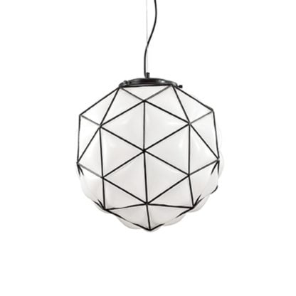 Lampa wisząca IDEALLUX MAGLIE SP1 D45 styl klasyczny metal