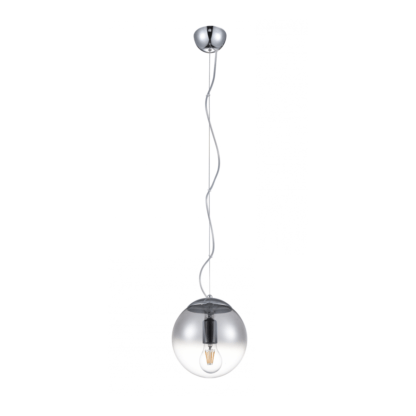 Lampa wisząca Iris 20 styl designerski metal szkło chrom AZ3105