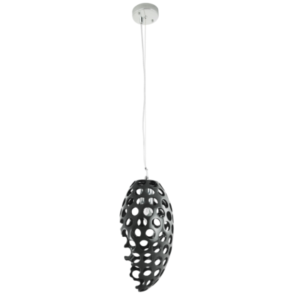 Lampa wisząca KALISTO ELEM styl designerski czarny metal tworzywo sztuczne 6731/1 BLACK