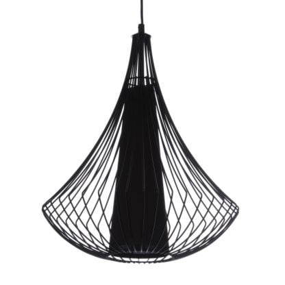 Lampa wisząca KAREN Nowodvorski styl designerski stal lakierowana abażur