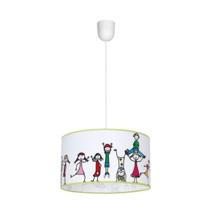 Lampa wisząca KIDS MILAGRO metal tworzywo sztuczne wielokolorowy MLP4301