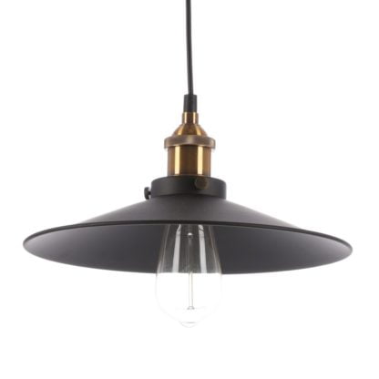 Lampa wisząca Kermio Italux styl industrialny metal