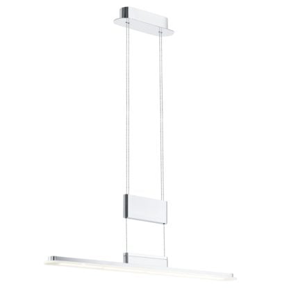 Lampa wisząca LED ARMEDO 1 Eglo tworzywo sztuczne aluminium chrom biały 93967