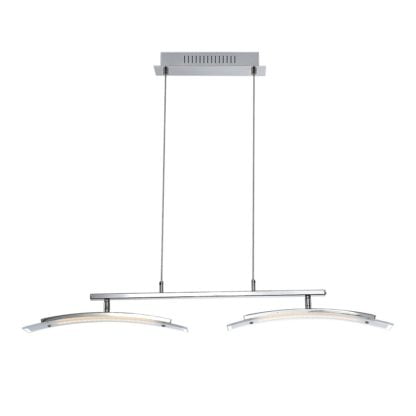 Lampa wisząca LED Adele Italux styl nowoczesny metal szkło chrom P47130-2