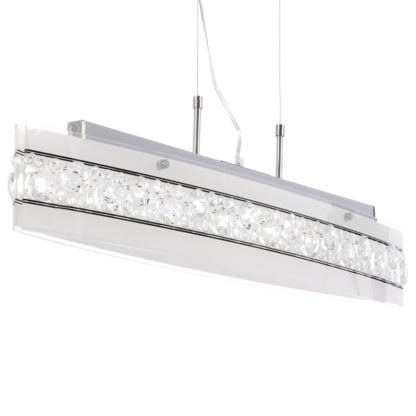 Lampa wisząca LED Franco Italux styl nowoczesny metal szkło biały P29396-1A