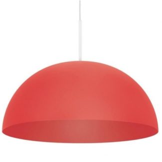 Lampa wisząca LED Rye Philips styl nowoczesny metal czerwony 409073216
