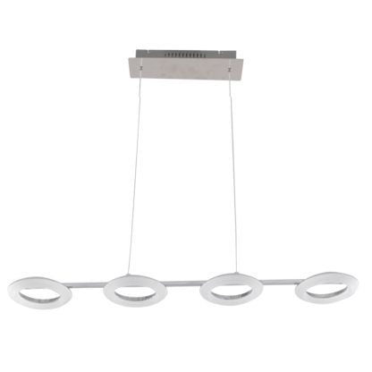 Lampa wisząca LED Sabrina Italux styl nowoczesny metal chrom ZWD-0003-04A CH