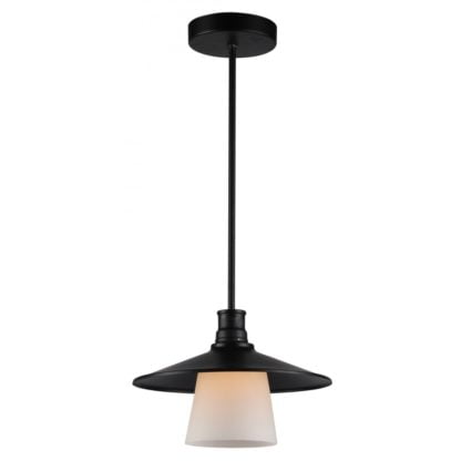 Lampa wisząca LOFT CANDELLUX 1X60W E27 styl nowoczesny stal lakierowana czarny 31-43108