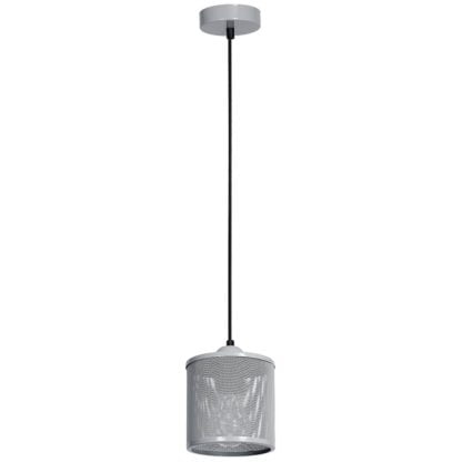 Lampa wisząca LOUISE MILAGRO metal szary MLP641